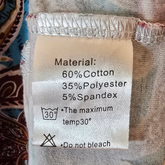 Colorful Paisley Blouse - Picture 6 of 7